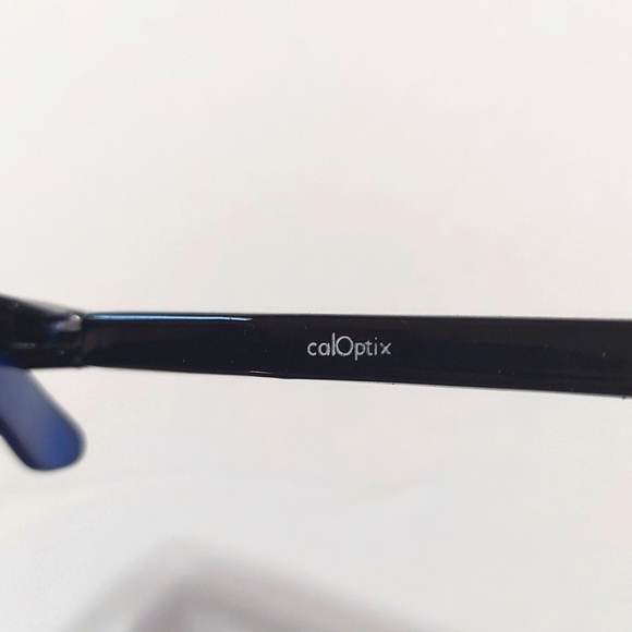 Ladies Stone Embellished Glamr Eyes Blue Frame Cal Optix Lenses - Picture 5 of 6